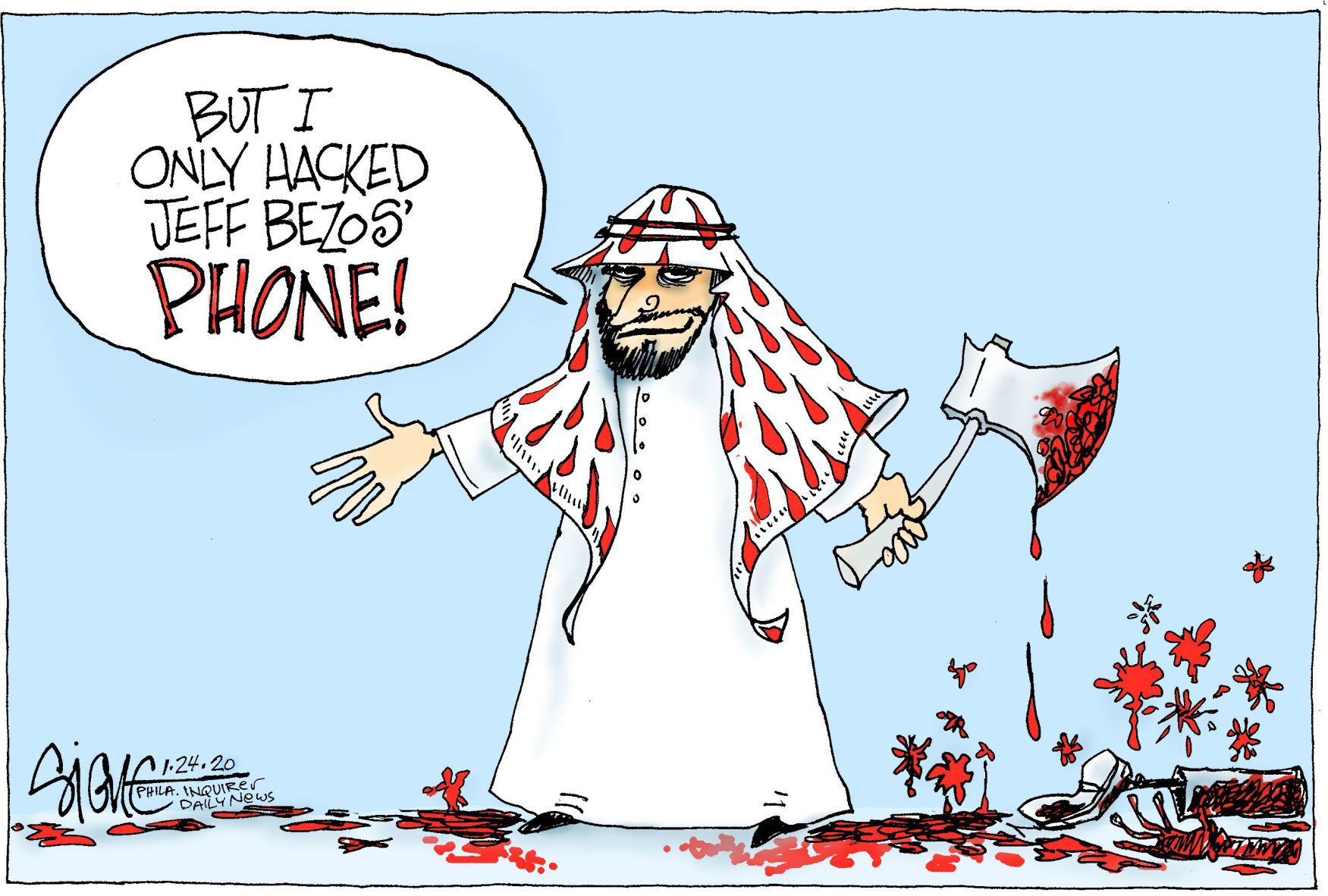 Signe Wilkinson editorial cartoon